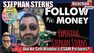 STEPHAN STERNS Did He Sell Maddies CSAM Dive into Telegram Activity Bad Habits amp Money Reaction [upl. by Oicnedif]