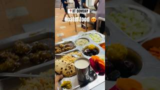 Hostel food of IIT Bombay😳 iitbombay hostelfood food iit iitjee jeeadvanced shorts [upl. by Sutsuj]