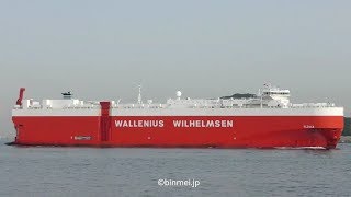 TIJUCA  Wallenius Wilhelmsen Logistics vehicles carrier  2017 [upl. by Castera2]