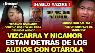 LARGARTO VIZCARRA ESTARÍA DETRÁS DE AUDIOS CALENTONES DE OTAROLA JUNTO A NICANOR ARMARON COMPLOT [upl. by Aikimat]