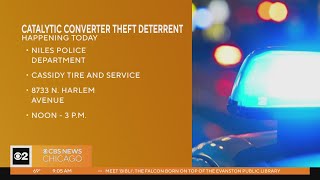 Niles police hosting catalytic converter event [upl. by Leibarg]