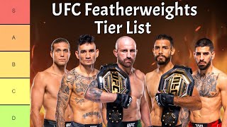 Ranking The Best amp Worst Featherweights In The UFC Tier List [upl. by Ater]