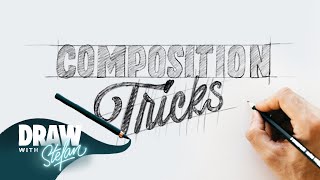 3 Easy Lettering Layout Compositions Tricks  Stefan Kunz [upl. by Acira372]