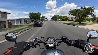 Yamaha virago 250 Project bike  The test ride [upl. by Leclair612]