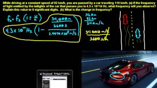 The Doppler Effect for electromagnetic waves part 2 [upl. by Okin811]