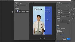 TUTORIAL CARA MENYIMPAN HASIL DI PHOTOSHOP [upl. by Sabsay]