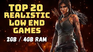 Top 23 Games UNDER 10 GB SIZE For LOW END PCLAPTOP [upl. by Arded]