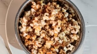 How To Make Easy Caramelized Sugar Popcorn popcorn [upl. by Asylla940]