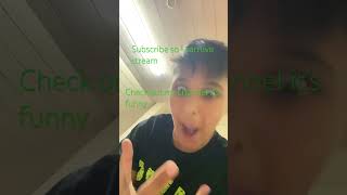 Subscribe I can live stream [upl. by Airamasor]