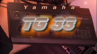 Yamaha TG33  Vectortest [upl. by Ahtamas]