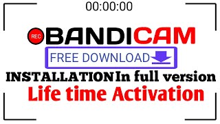 how to download bandicam amd install for alptop and desktop [upl. by Ashlin]