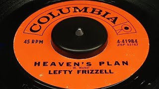 LEFTY FRIZZELL  HEAVENS PLAN 1961 [upl. by Olympias]