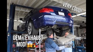 BMW E92 M3 OEM Exhaust Mod [upl. by Yeaton]