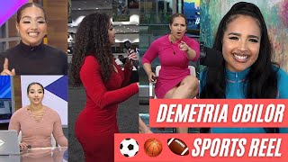 Demetria Obilor SPORTS REEL [upl. by Yboj]