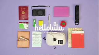 hellolulu  MIKA Compact Camera Bag [upl. by Atiugram]