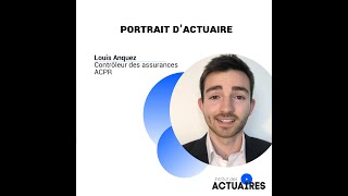 Portrait dactuaire  Louis Anquez [upl. by Acysej769]