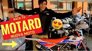 NUOVA MOTO RITORNO AL MOTARD [upl. by Noissap]