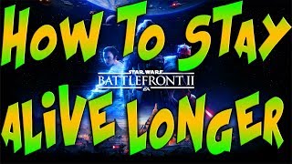 Star Wars Battlefront 2 Tips amp Tricks  HOW TO STAY ALIVE LONGER [upl. by Aicilanna]