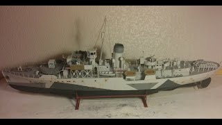 A Tour of My HMCS Snowberry 172 Revell [upl. by Aivartal]