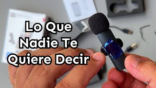 Como Usar Un Micrófono Inalámbrico  Microfonos Inalambricos De Solapa review k9 [upl. by Griffiths]