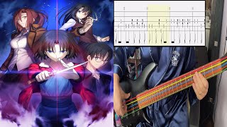 Kalafina  Sprinter  Bass Cover With Tab [upl. by Eutnoj532]