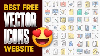 Discover the Best Free Vector Icons Download Website for Your Design Projects [upl. by Eicyak422]