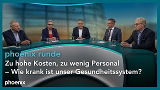 phoenix runde Zu hohe Kosten zu wenig Personal  Wie krank ist unser Gesundheitssystem [upl. by Oibirot]