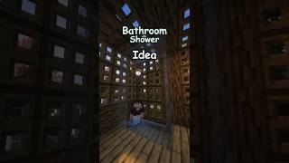 How to build a Shower in Minecraft Tutorial minecraft [upl. by Areivax756]