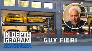 Guy Fieri property tour My doomsday truck twostory car collection [upl. by Vorfeld596]