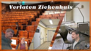 Verlaten Ziekenhuis Met Mega CollegezaalUrbex [upl. by Ynatterb606]