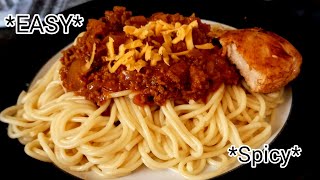 How To Make Spaghetti Easy and Spicy Recipe Must Try [upl. by Lamiv]