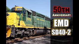 GLT339 The Greatest Diesel Locomotive in History EMD SD402 50TH ANNIVERSARY Full Series [upl. by Giaimo]