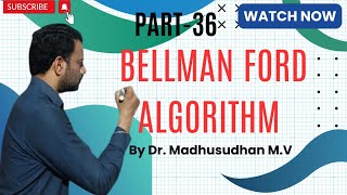 Part 36  Bellman Ford Algorithm [upl. by Narih]