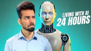 LIVING WITH AI FOR 24 HOURS  Rimorav Vlogs [upl. by Millwater]