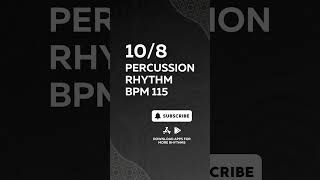 115 BPM Percussion Rhythm 108  drumloop bpm drumbeat flstudio metronome musicproducer [upl. by Yhtuv]