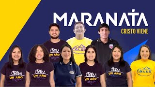 MARANATA  TEMA JA 2024  CANTO OFICIAL  MÍMICAS [upl. by Toomin]