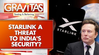 Indian Think Tank Flags Security Risks Posed by Starlink  GRAVITAS [upl. by Shaina]