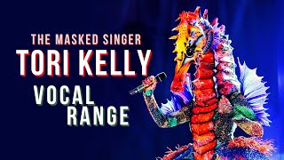 Tori Kelly Seahorse  VOCAL RANGE in The Masked Singer [upl. by Campbell230]