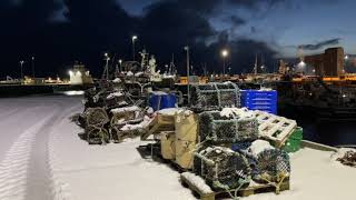 Fraserburgh snow 17 January 2024 Aberdeenshire [upl. by Leonidas586]