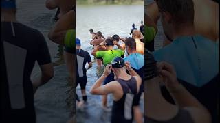 triathlon triatlon czech athlete running swimming cycling sports race raceday behani [upl. by Alletse]