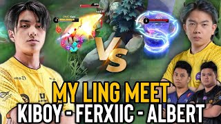 KAIRI MEET KIBOY ALBERT AND FERXIIC IN RANK GAME  INTENSE FIGHT [upl. by Aylmar719]