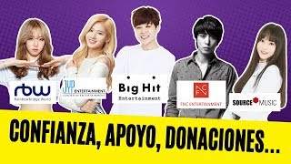 LAS 9 MEJORES EMPRESAS DE KPOP  EMME Korean World [upl. by Loralyn]