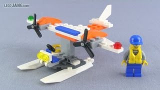 LEGO City Coast Guard Seaplane 30225 polybag set review [upl. by Mick]