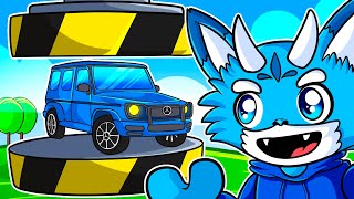 COCHES vs APLASTADORA en ROBLOX 🔥😱 troll [upl. by Lipkin477]