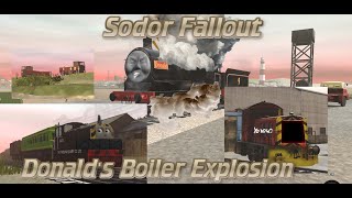 Sodor Fallout Full Story Adaptation  Donalds Boiler Explosion [upl. by Yelad]