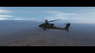 DCS World  LZ Training  AH64D Apache Overwatch  OH58D Kiowa Scout  Ch47F Chinook Transport [upl. by Pfeifer]