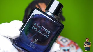 MAITRE DE BLUE FRAGRANCE BY MAISON ALHAMBRA  Bleu de Chanel Parfum clone [upl. by Alleb]