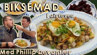 BIKSEMAD I AIRFRYER med Phillip Devantier 🍴👨‍🍳🔥 [upl. by Forcier]