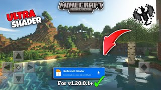 Realistic Shader For Minecraft PE  120 😍  Render Dragon  100 Working in MCPE [upl. by Prunella]