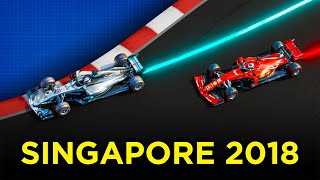 The Best Lap in F1 History  Lewis Hamiltons Singapore Qualifying  3D Lap Comparison [upl. by Renard]